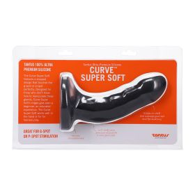 Tantus Curve Super Soft G Spot Dildo Onyx
