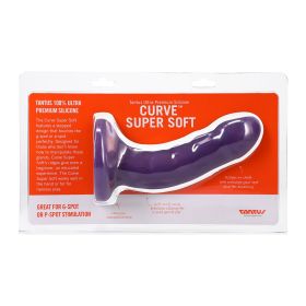 Tantus Curve Super Soft G Spot Dildo Amethyst