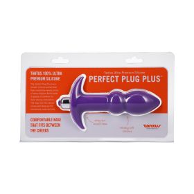 Tantus Perfect Plug Plus Vibrating Anal Plug Lilac