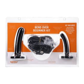 Tantus Bend Over Beginner Strap On Harness Kit Onyx