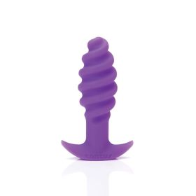 Tantus Twist Anal Plug Amethyst (Bag)