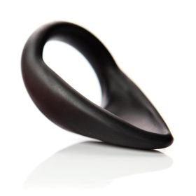 Tantus Cock Sling Teardrop 2 in. Onyx (Bag)