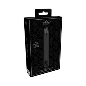 Royal Gems Shiny Rechargeable 10 Speed Bullet Vibrator Gunmetal