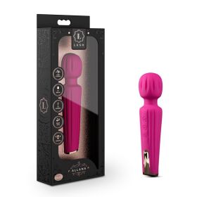 Lush Allana Rechargeable Silicone Wand Vibrator Velvet