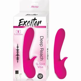 Exciter Deep Reach G Spot Vibe Pink