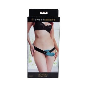 Sportsheets Montero Adjustable Strap On Harness Black
