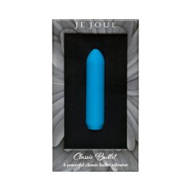 Je Joue Classic Bullet Vibrator Rechargeable Silicone with Finger Sleeve Teal