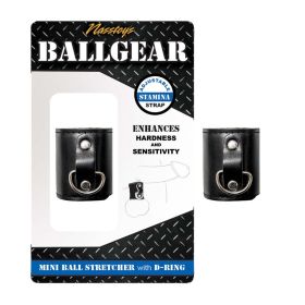 Ballgear Mini Ball Stretcher With D Ring Black