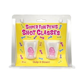 Super Fun Penis Shot Glasses 2 Pack