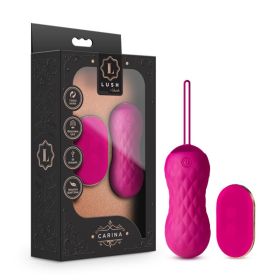 Blush Lush Carina Rechargeable Remote Controlled Silicone Egg Vibrator Velvet