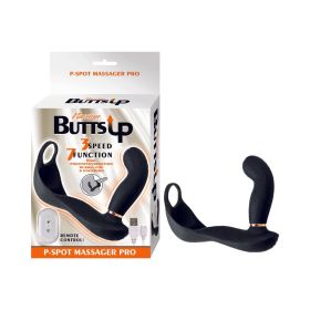 Butts Up P Spot Massager Pro Silicone Black