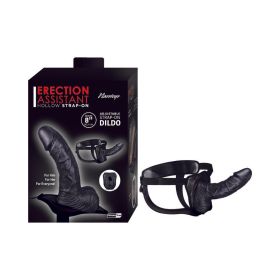Erection Assistant Hollow Strap On 8 in. Black