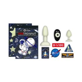 b Vibe Limited Edition 10 Piece Asstronaut Glow in the Dark Butt Play Set