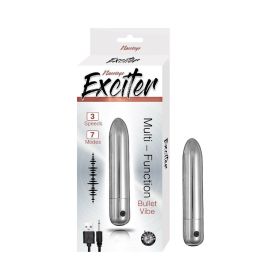 Nasstoys Exciter Multi Function Bullet Vibe Silver