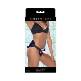 Sportsheets Lush Adjustable Cobalt Strap On Harness