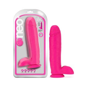 Neo 10 in. Dual Density Dildo with Balls