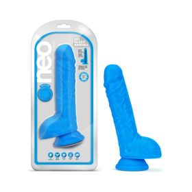 Neo 9 in. Dual Density Dildo with Balls