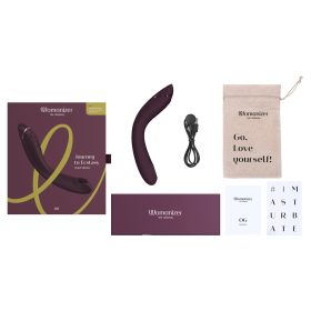 Womanizer OG Rechargeable G Spot Pleasure Air Stimulator Aubergine