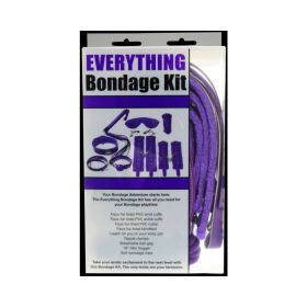 Ple''sur 12 Piece Everything Bondage Kit Purple