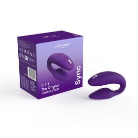 We Vibe Sync 2 Rechargeable Silicone Couples Vibrator Purple