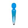 Nixie Rechargeable Wand Massager Blue Ombre Metallic