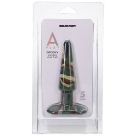 A Play Groovy 5 in. Silicone Anal Plug Camouflage