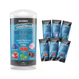 GoodHead Slick Head Glide Multi Flavor 6 Pack 0.2