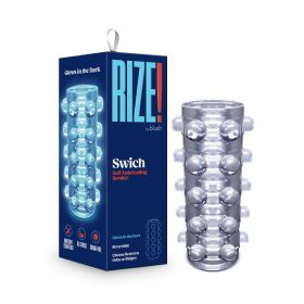 RIZE! Swich Glow in the Dark Self Lubricating StrokerÂ Clear