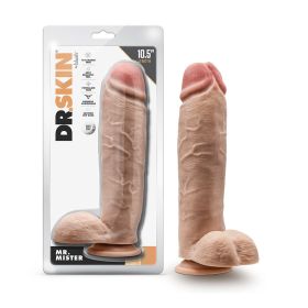 Dr. Skin Mr. Mister Realistic 10.5 in. Dildo with Balls