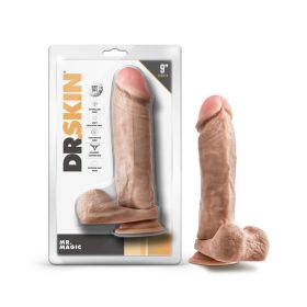 Dr. Skin Mr. Magic Realistic 9 in. Dildo with Balls