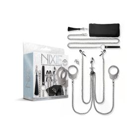Nixie Metal Bondage 8 Piece Kit Silver