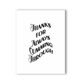 Thanks for Always Cumming ThroughÂ Naughty Kard