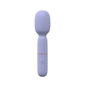Loveline Bella 10 Speed Vibrating Mini-wand Silicone Rechargeable Waterproof Lavender