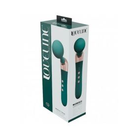 Loveline Serenity Wand Silicone Rechargeable Splashproof Forest Green