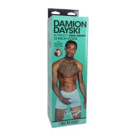Signature Cocks Damion Dayski ULTRASKYN Cock with Removable Vac U Lock Suction Cup 12in Chocolate