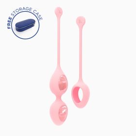 Biird Yonii 2 Piece Rose Quartz Eggs Set