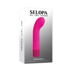 Selopa Paradise G Rechargeable Silicone G Spot Vibrator Pink