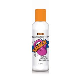 Smack Lickable Massage Oil Peach