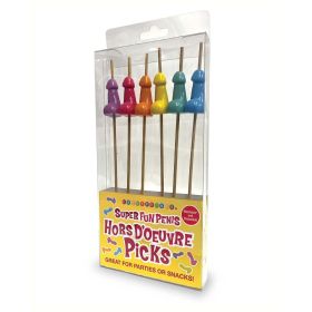 Super Fun Penis Hor D''oeuvre''s Picks 6 Piece Set