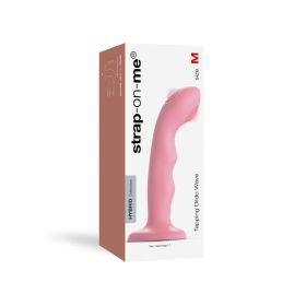 Strap On Me Tapping Dildo Wave Coral Pink