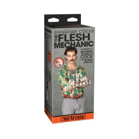 Signature Cocks The Flesh Mechanic 7.5 in. ULTRASKYN Vac U Lock Dildo