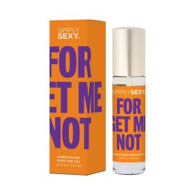 Simply Sexy Pheromone Perfume Oil Roll On Forget Me Not 0.34oz