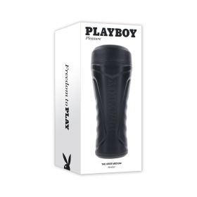 Playboy The Urge Medium Stroker Non Vibrating TPE Black
