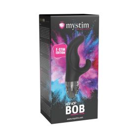 Mystim Hop Hop Bob eStim Vibrator Black