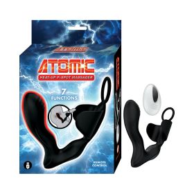Atomic Heat Up P Spot Massager Black