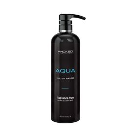 Wicked Aqua Water Based Lubricant 16 oz.