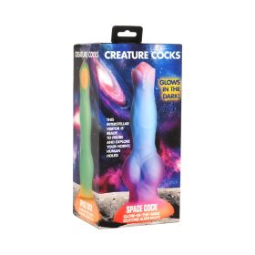Creature Cocks Space Cock Glow in the Dark Silicone Alien Dildo