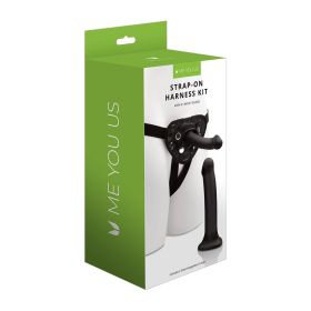 Me You Us Strap On Harness Kit with 6 in. and 8 in. Dildos