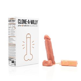 Clone A Willy Plus with Balls Medium Skin Tone