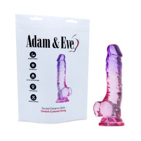 Adam & Eve Sunset Dreams Realistic Dildo 7.5 in. (Bag Packaging)